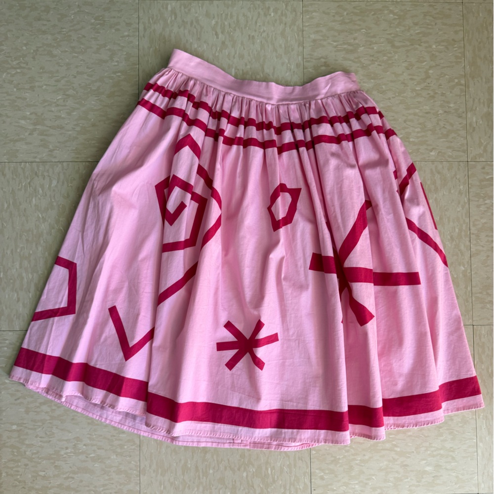 Her Universe Teacup Mad Tea Party Pink Skirt